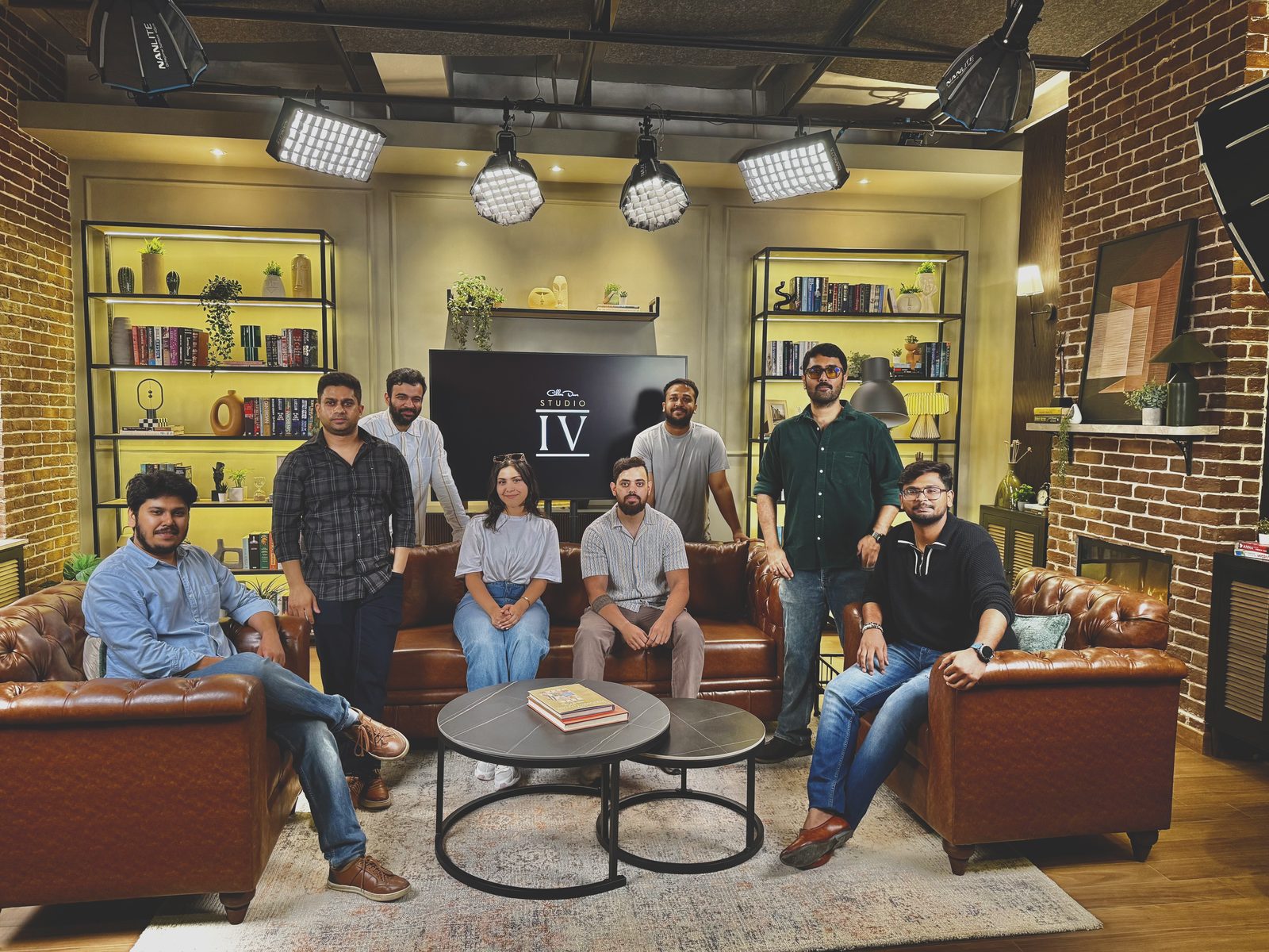 The Cellar Door Studios team at Studio Four, Lado Sarai, New Delhi